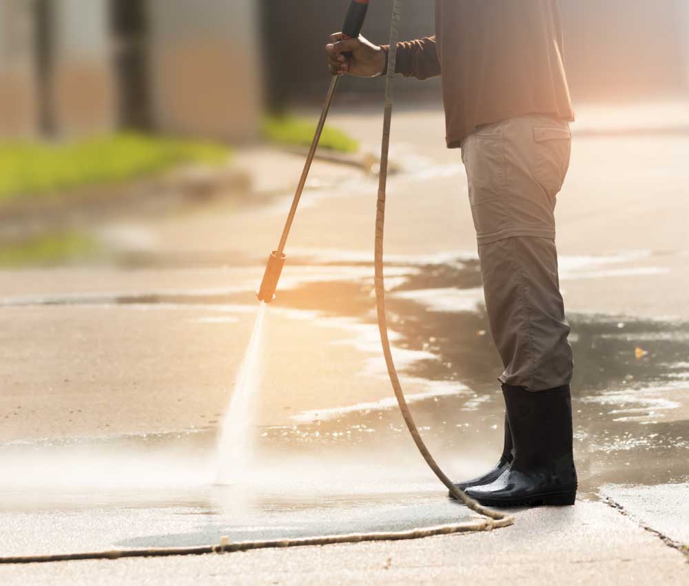 Traditional Commercial Pressure Washing